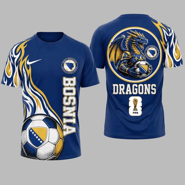 Bosnia World Cup 2026 T- Shirt PL002