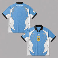 Argentina World Cup 2026 Collar Soccer Jersey PVT01
