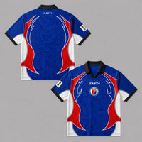 Haiti World Cup 2026 Collar Soccer Jersey PVT01