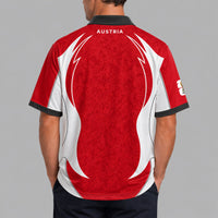 Austria World Cup 2026 Collar Soccer Jersey PVT01