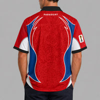 Paraguay World Cup 2026 Collar Soccer Jersey PVT01