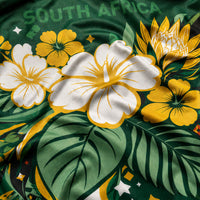 South Africa World Cup 2026 Floral Hawaiian Shirt PVT02