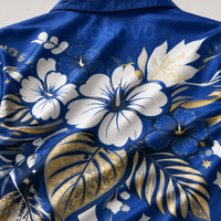 Kosovo World Cup 2026 Floral Hawaiian Shirt PVT02