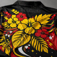 Belgium World Cup 2026 Floral Hawaiian Shirt PVT02