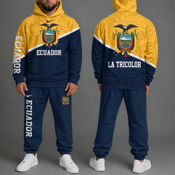 EcuadorWorld Cup 2026 Hoodie Jogger Set PL001