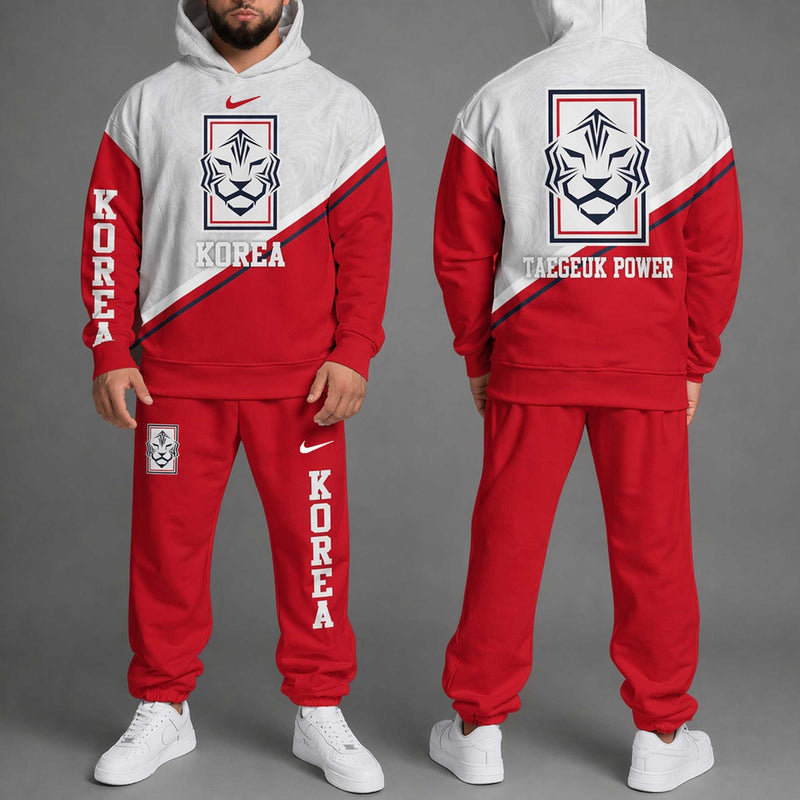 Korea World Cup 2026 Hoodie Jogger Set PL001