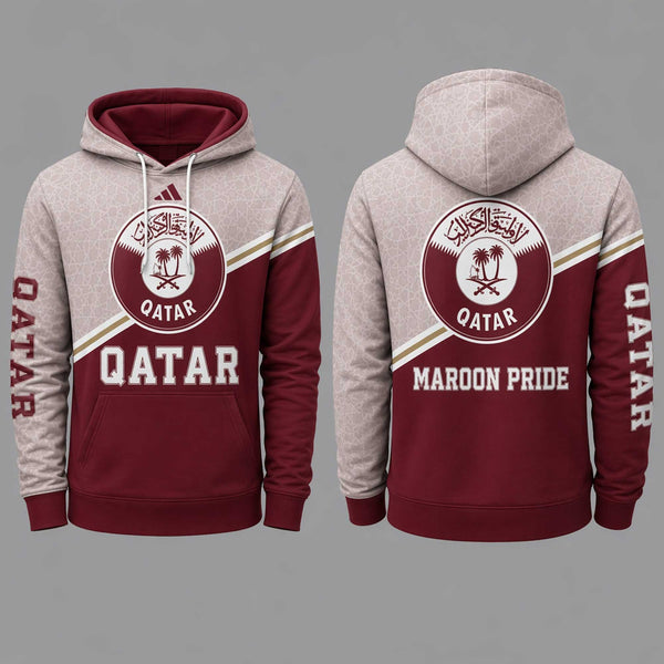 Qatar World Cup 2026 Hoodie Jogger Set PL001