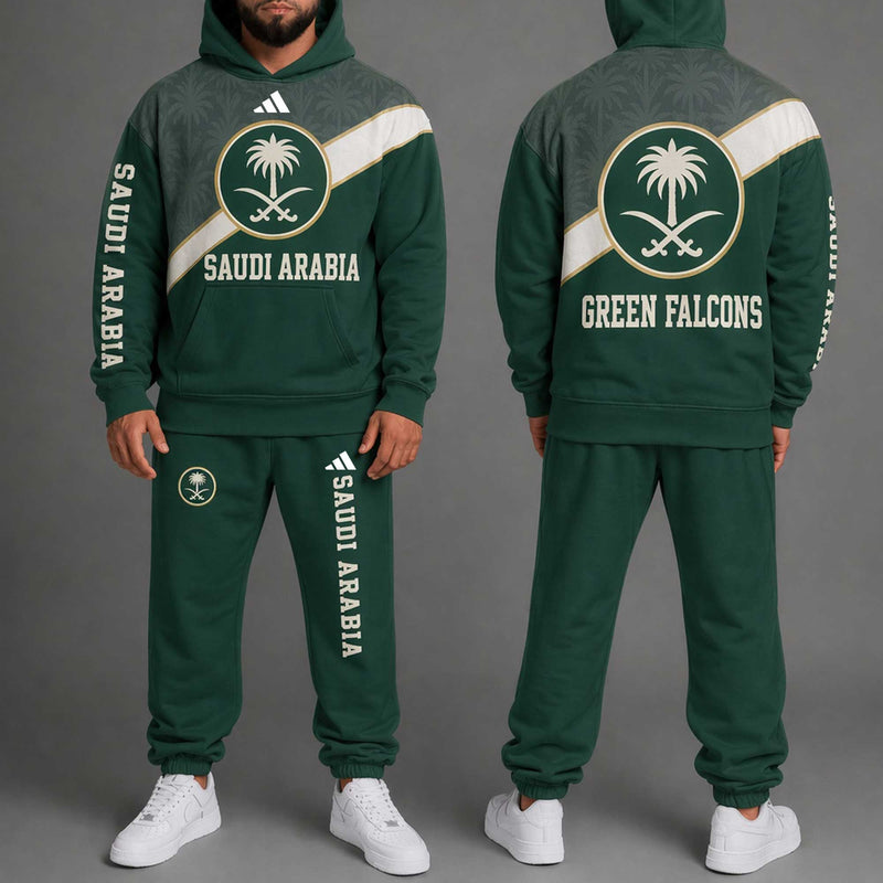 Saudi Arabia World Cup 2026 Hoodie Jogger Set PL001