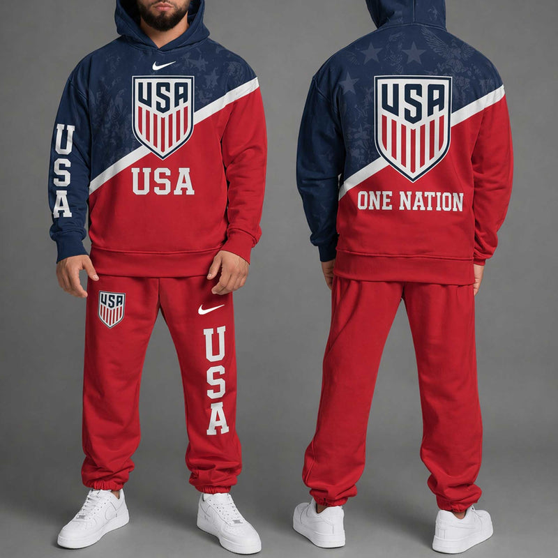 USA World Cup 2026 Hoodie Jogger Set PL001