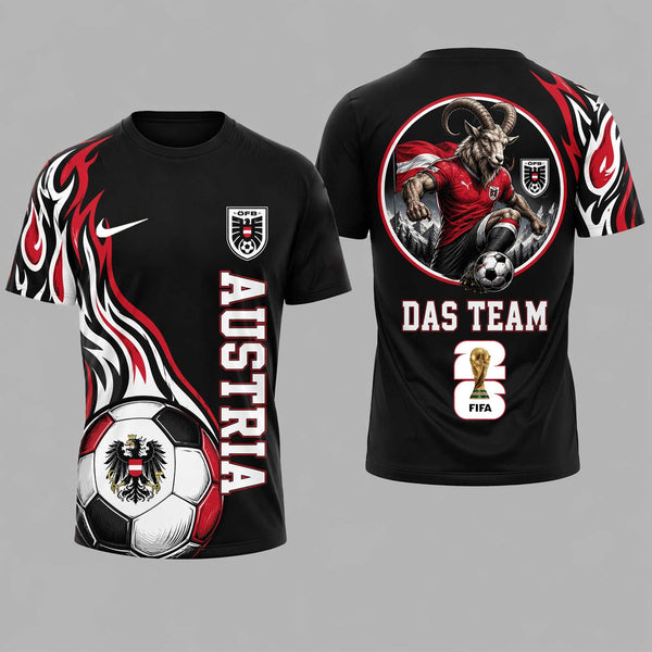 Austria World Cup 2026 T- Shirt PL002