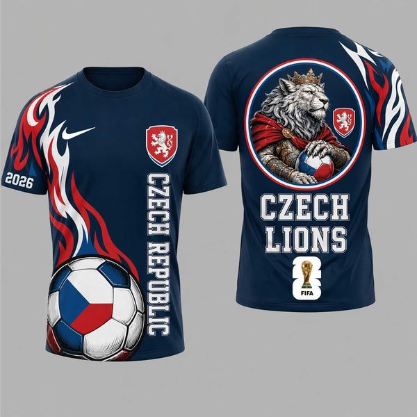 CZECH REPUBLIC World Cup 2026 T- Shirt PL002