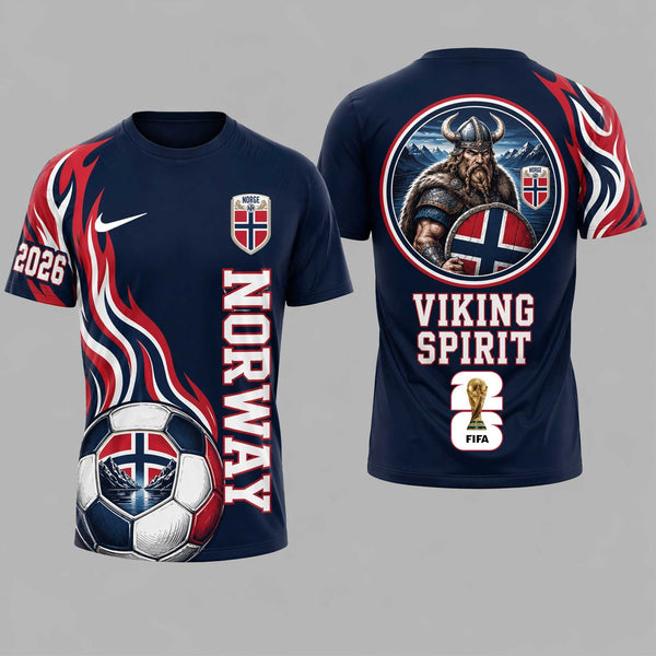 Norway World Cup 2026 T-Shirt PL002