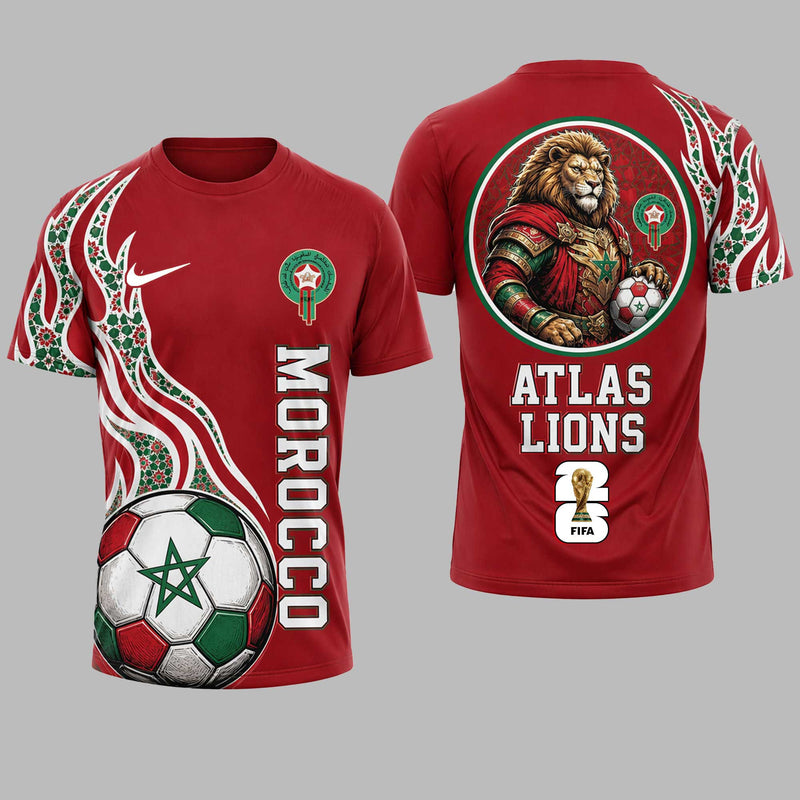 Morocco World Cup 2026 T-Shirt PL002