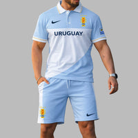 Uruguay 2026 World Cup Polo Short Set PL004