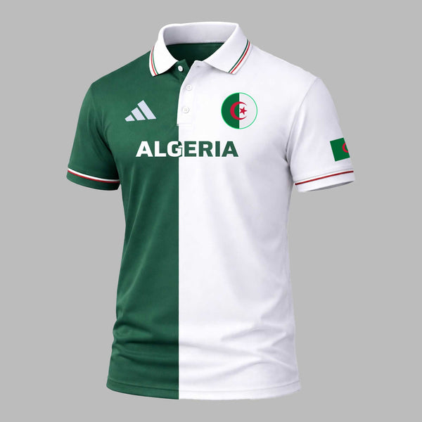 Algeria 2026 World Cup Polo Short Set PL004