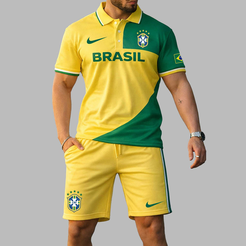 Brazil 2026 World Cup Polo Short Set PL004