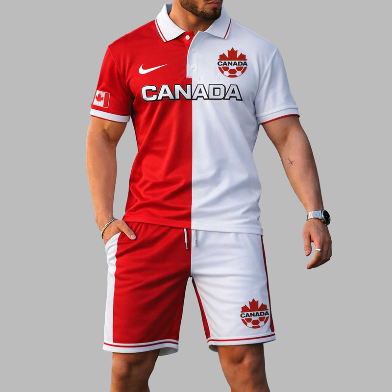 Canada 2026 World Cup Polo Short Set PL004