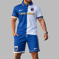 Cape Verde 2026 World Cup Polo Short Set PL004