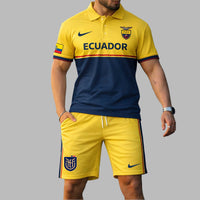 Ecuador 2026 World Cup Polo Short Set PL004