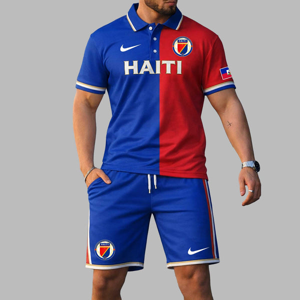 Haiti 2026 World Cup Polo Short Set PL004