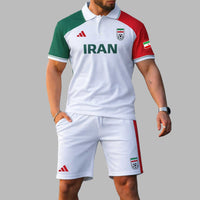 Iran 2026 World Cup Polo Short Set PL004