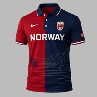 Norway 2026 World Cup Polo Short Set PL004