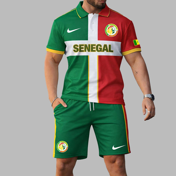 Senegal 2026 World Cup Polo Short Set PL004