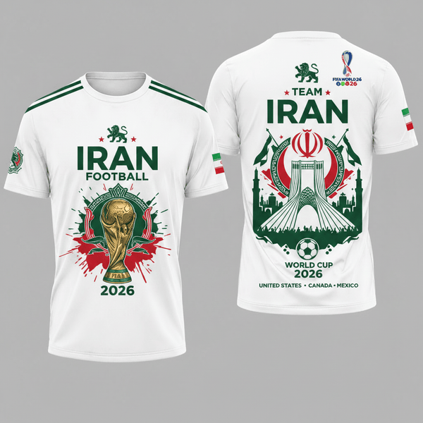Iran World Cup 2026 T-Shirt Heritage_Shirt