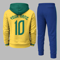 Brazil 2026 World Cup Home Hoodie Jogger Set PVT03