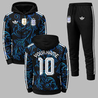 Argentina 2026 World Cup Away Hoodie Jogger Set PVT03