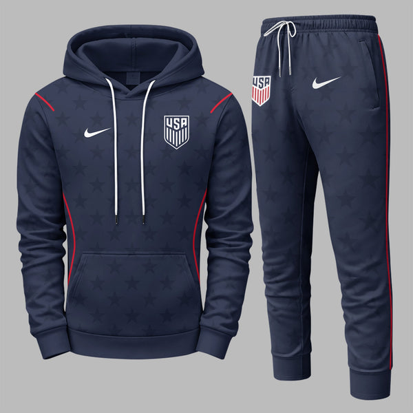 United States 2026 World Cup Away Hoodie Jogger Set PVT03
