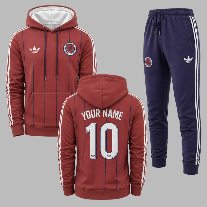 Scotland 2026 World Cup Away Hoodie Jogger Set PVT03