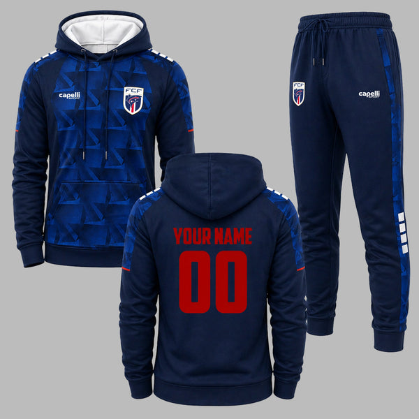 Cape Verde 2026 World Cup Home Hoodie Jogger Set PVT03