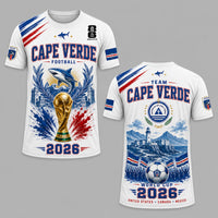 Cape Verde World Cup 2026 Premium T-Shirt PVT011