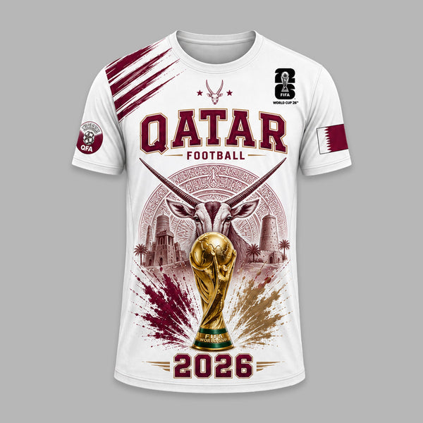 Qatar World Cup 2026 Premium T-Shirt PVT011