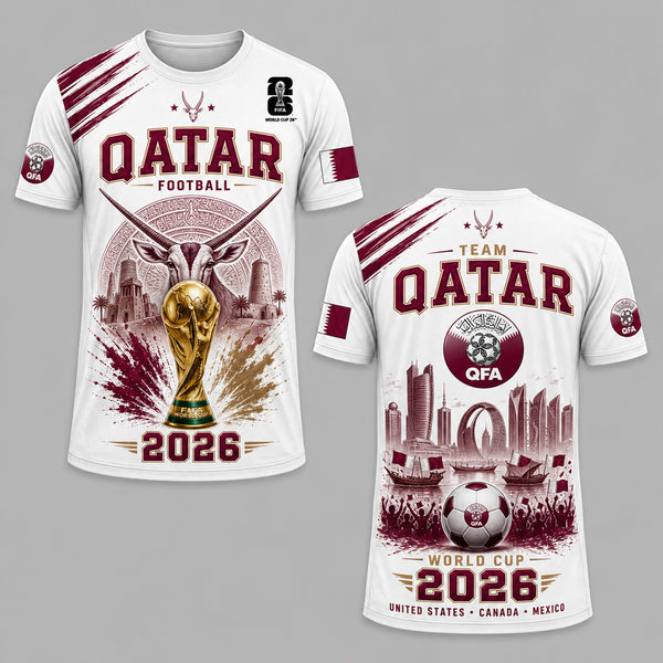 Qatar World Cup 2026 Premium T-Shirt PVT011