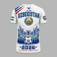 Uzbekistan World Cup 2026 Premium T-Shirt PVT011
