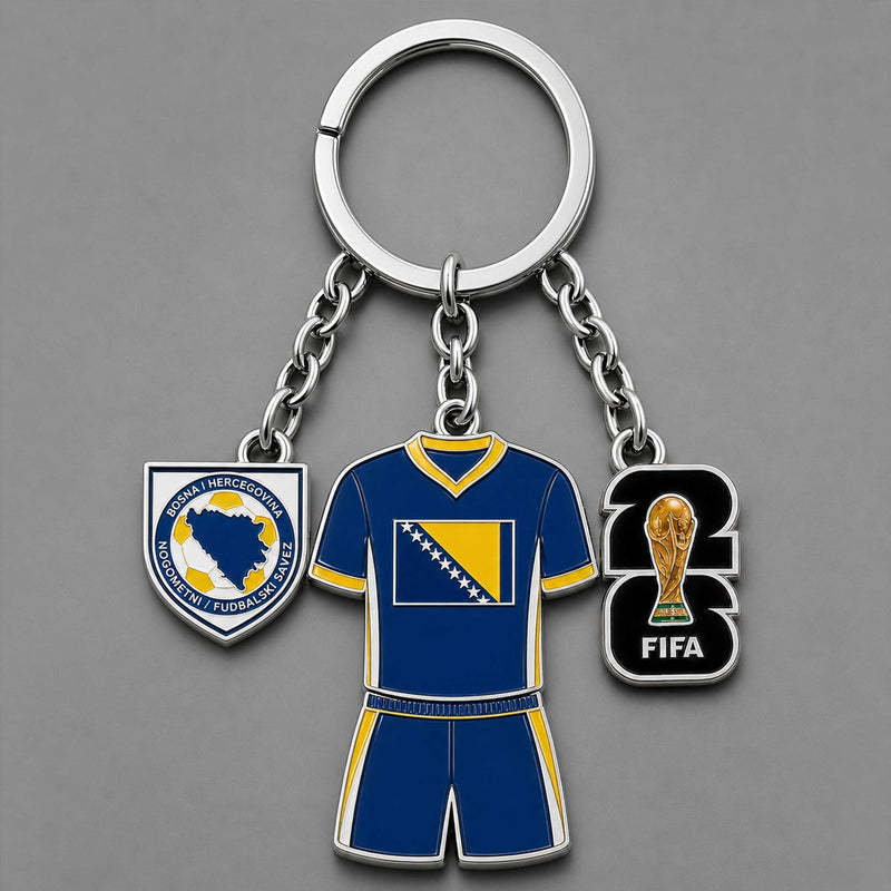 Bosnia and Herzegovina World Cup 2026 Keychain