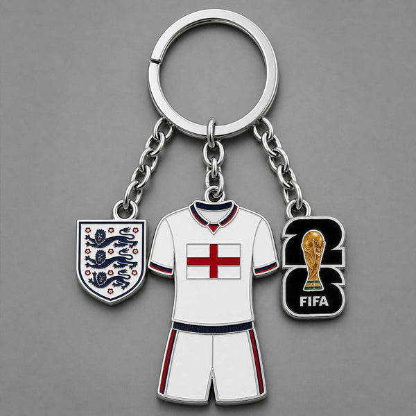 England World Cup 2026 Keychain