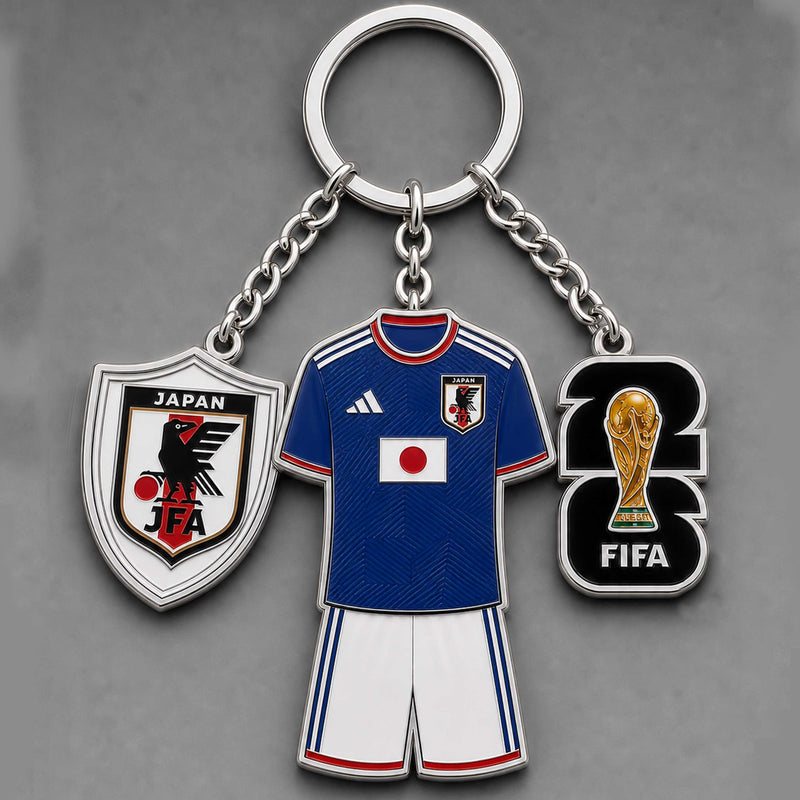 Japan World Cup 2026 Keychain