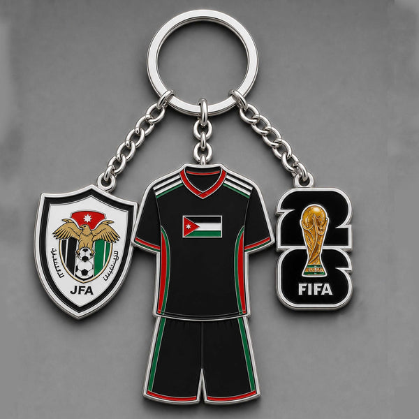 Jordan World Cup 2026 Keychain