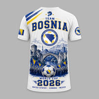 Bosnia and Herzegovina World Cup 2026 Premium T-Shirt PVT011