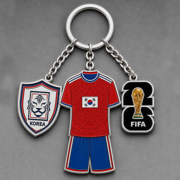 South Korea World Cup 2026 Keychain