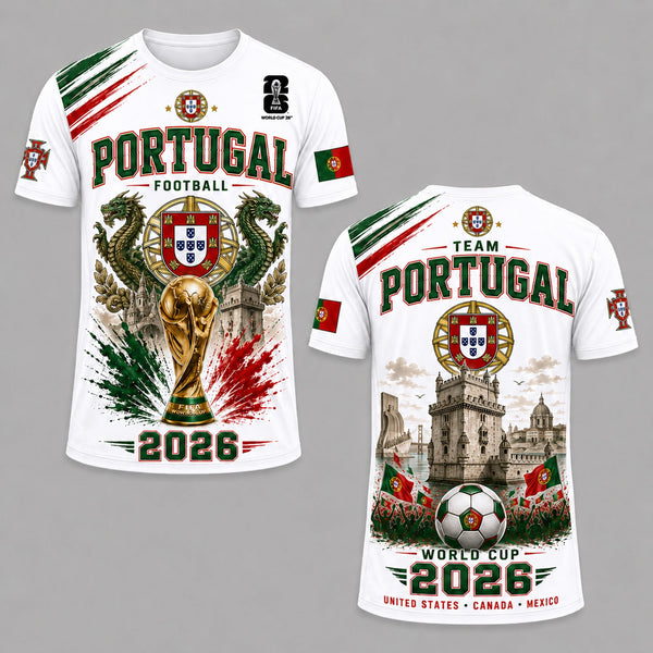 Portugal World Cup 2026 Premium T-Shirt PVT011