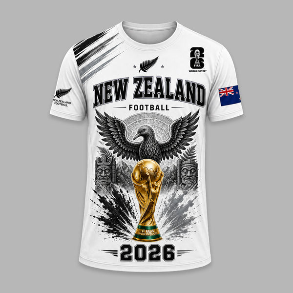 New Zealand World Cup 2026 Premium T-Shirt PVT011