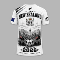 New Zealand World Cup 2026 Premium T-Shirt PVT011