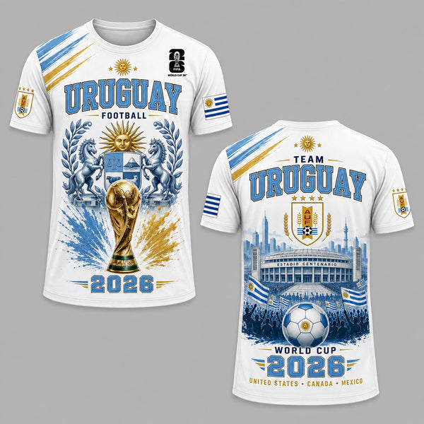 Uruguay World Cup 2026 Premium T-Shirt PVT011