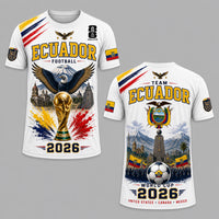 Ecuador World Cup 2026 Premium T-Shirt PVT011