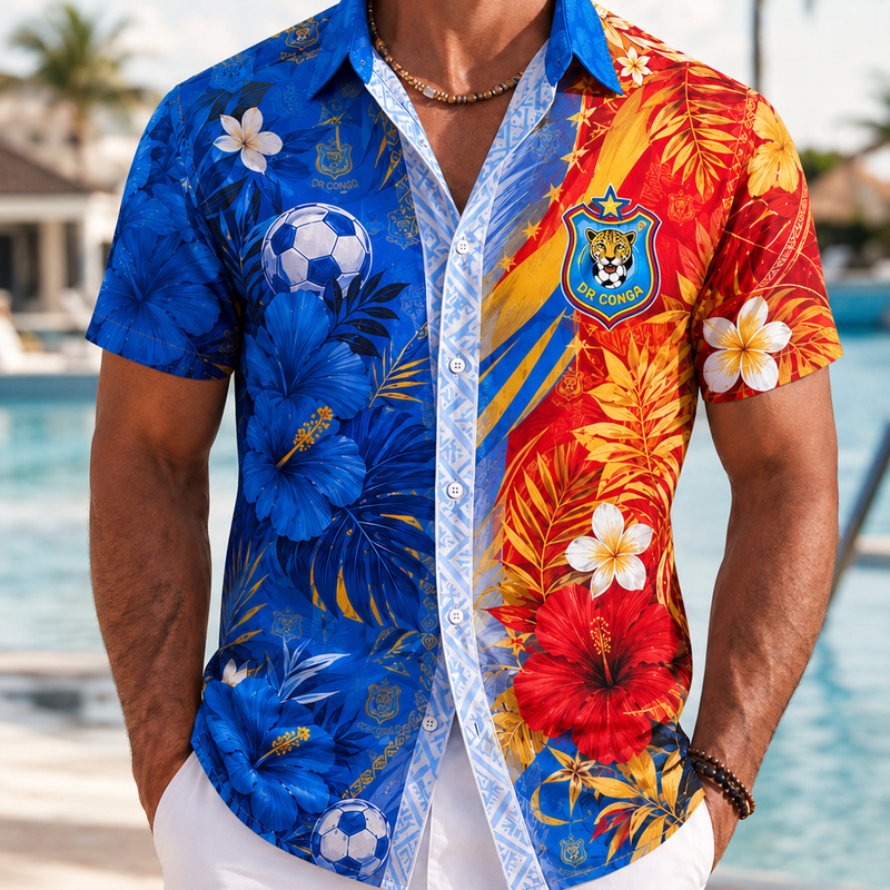 DR Congo Hawaii Shirt HC01