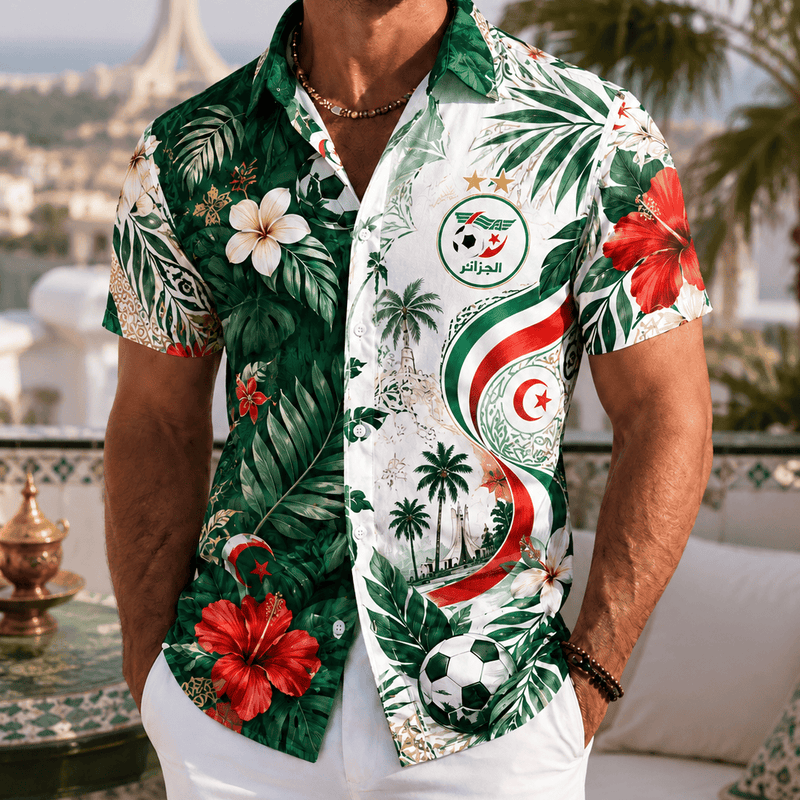 Algeria Hawaii Shirt HC01